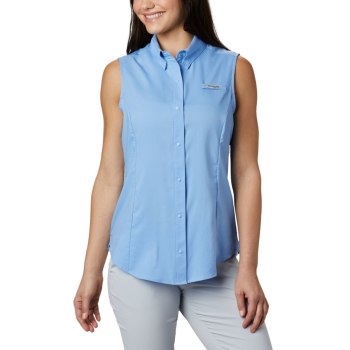 Columbia Overhemd Dames, PFG Tamiami Sleeveless Wit, 69JUGNIRM